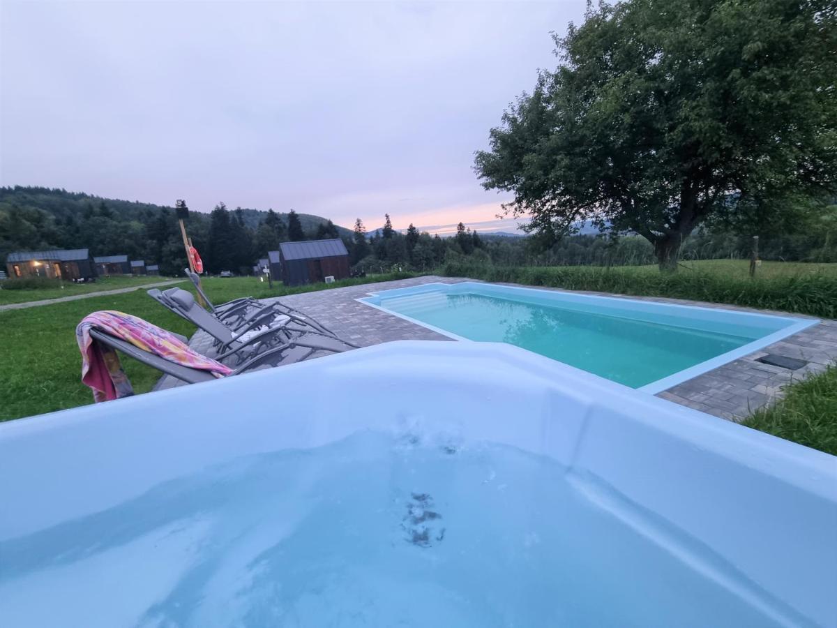Klimkowka Pod Gwiazdami - Sauna, Jacuzzi, Basen Exterior photo